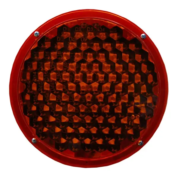 Výstražné světlo na dopravní kužely a plastové zábrany LED200, L8H, pr. 200 mm, Master/M