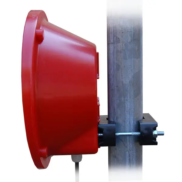 Výstražné světlo na dopravní kužely a plastové zábrany LED200, L8L, pr. 200 mm, Slave/S