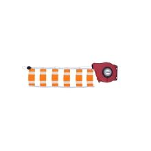 Zábrana maxi 15M se samonavíjecím mechanismem – v.30 cm, oranžová