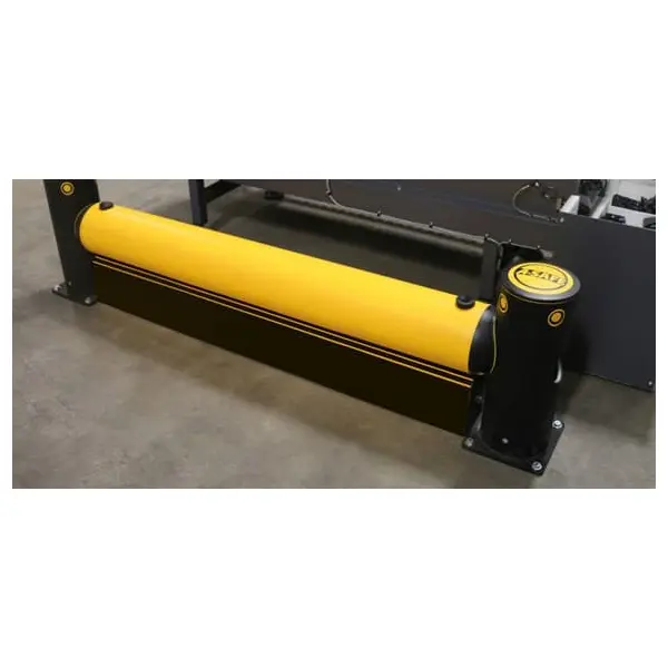 Zábrana palet a vidlic vysokozdvižných vozíků ASAFE, ForkGuard Kerb Barrier – 185×130×865 mm, černá