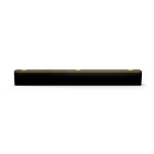 Zábrana palet a vidlic vysokozdvižných vozíků ASAFE, HD ForkGuard Kerb Barrier – 185×130×1165 mm, černá