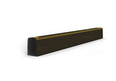 Zábrana palet a vidlic vysokozdvižných vozíků A-SAFE, HD ForkGuard Kerb Barrier