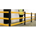 Zábrana pro chodce A-SAFE, eFlex Pedestrian Barrier 3tyčová – 2,1 m