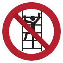 Zákazové značení, nešplhat – hliníkový kompozit, pr. 400 mm