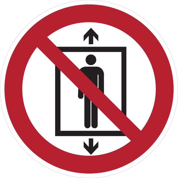 Zákazové značení, přeprava cestujících zakázána – hliníkový kompozit, pr. 400 mm