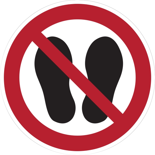 Zákazové značení, přístup zakázán – hliníkový kompozit, pr. 400 mm