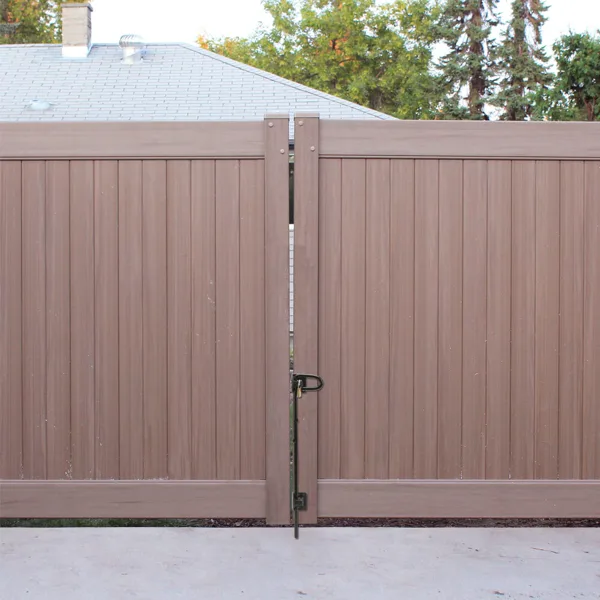 Zarážka pro kovové brány – černá, polymer