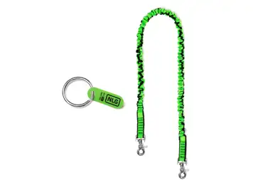 Závěsná sada NLG na klíče – nylon, zeleno-černá