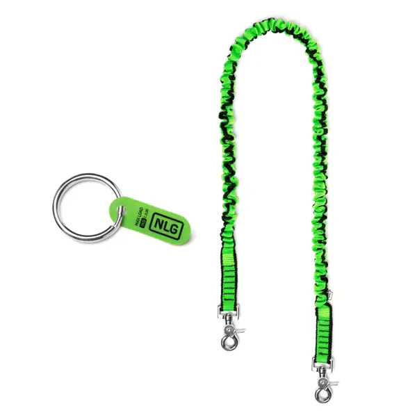 Závěsná sada NLG na klíče – nylon, zeleno-černá