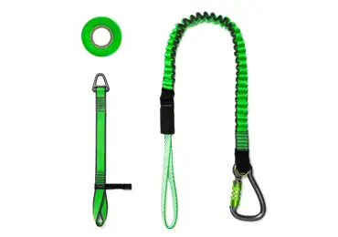 Závěsná sada NLG pro elektické nářadí s nosností do 18 kg – nylon, zeleno-černá