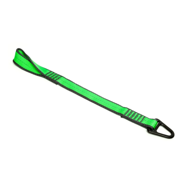 Závěsná smyčka NLG pro velkou zátěž – nylon, zeleno-černá, 340×25 mm