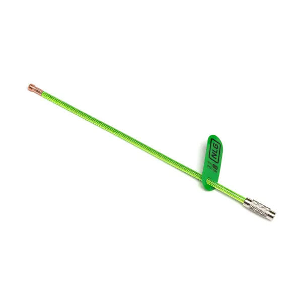 Závěsná smyčka NLG s nosností do 3 kg – plast, zelená, 120 mm