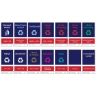 Závěsné pytle na regály pro třídění odpadu, RackSack 160 l, 