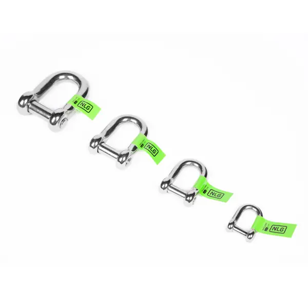 Závěsný třmen NLG s nosností do 10 kg, malý – nerezová ocel, stříbrná, 21×12 mm