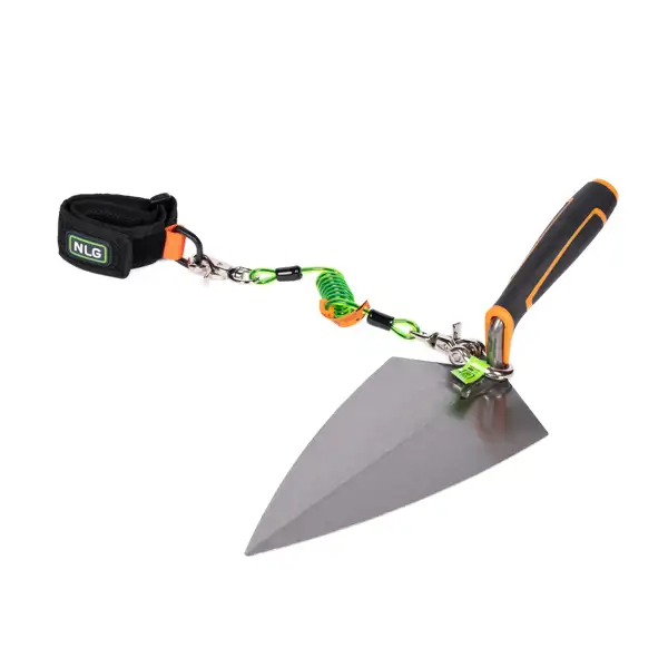 Závěsný třmen NLG s nosností do 10 kg, velký – nerezová ocel, stříbrná, 35×20 mm