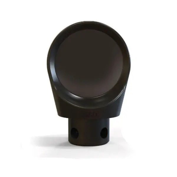 Značení na sloupek Sign Cap (bez polepu) – černé, pr. 190 mm