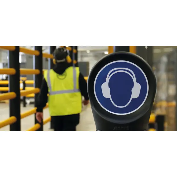 Značení na sloupek Sign Cap (bez polepu) – černé, pr. 190 mm