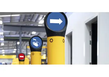 Značení na sloupek Sign Cap (bez polepu) – černé, pr. 190 mm