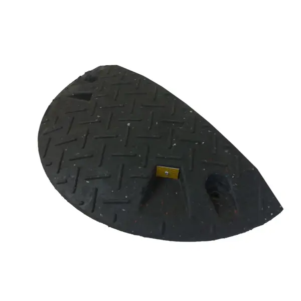 Zpomalovací práh, retardér – 10 km/h, koncový díl, černá