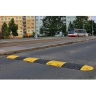 Zpomalovací práh, retardér – 10 km/h, koncový díl, žlutá