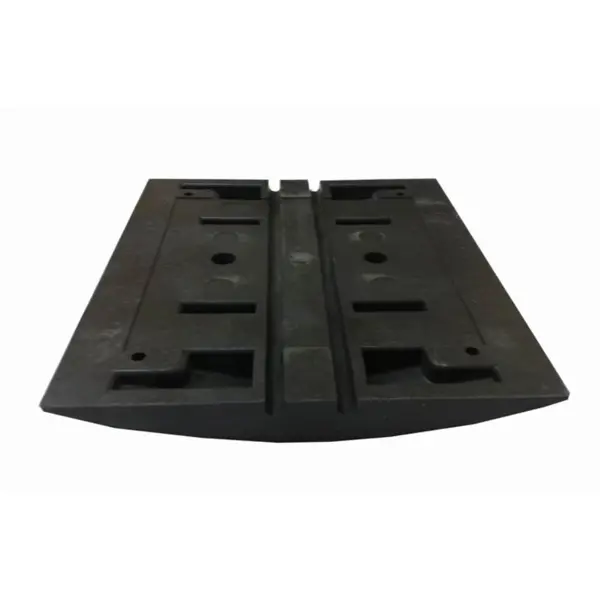 Zpomalovací práh, retardér – 20 km/h, průběžný díl, černá