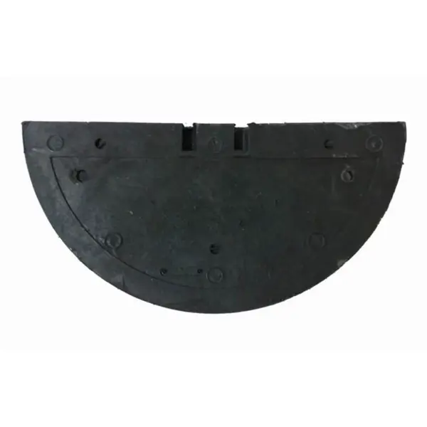 Zpomalovací práh, retardér – 30 km/h, koncový díl, černá